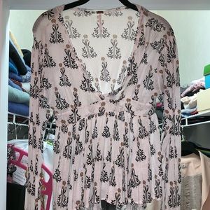 Free people flowy blouse